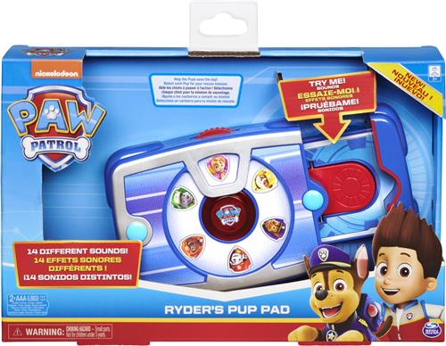 PAW Patrol - Interactieve Pup Pad van Ryder met 14 geluiden