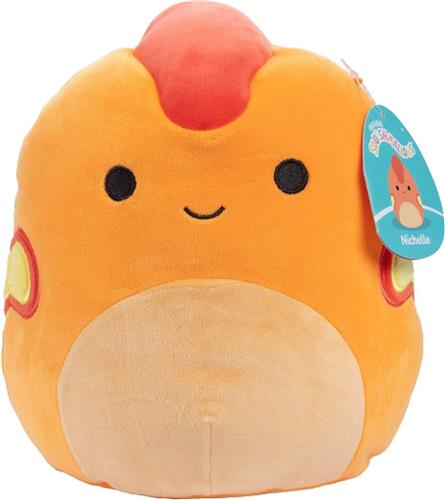 Squishmallows Nichelle Oranje Dinosaurus Pluche Knuffel 20 cm