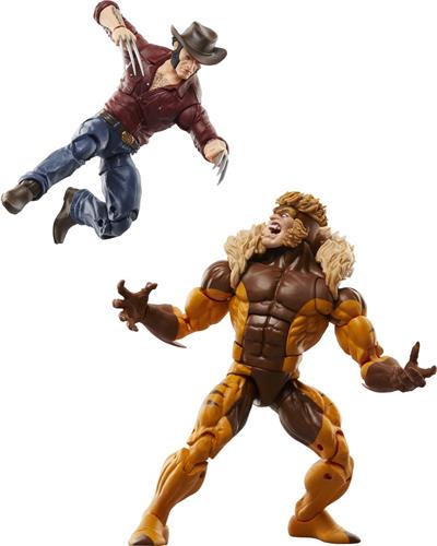 Marvel Legends Series Marvel's Logan vs Sabretooth - Speelfiguur 15cm