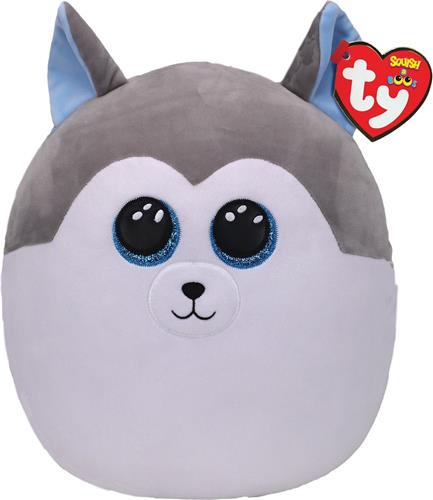 TY Fashion - Squish A Boos Knuffelkussen Husky Slush - 31 cm