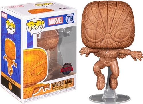 Funko Pop! Marvel - Spider-man Wood #719 Exclusive