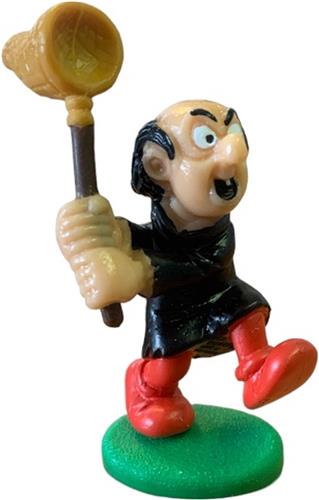 Gargamel speelfiguur met vangnet - De Smurfen - 20181 - Schleich - 10 cm