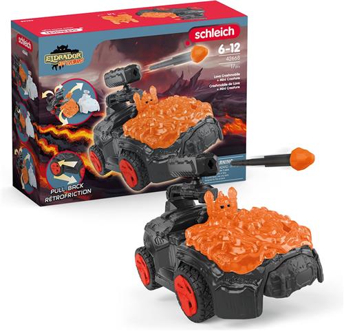 schleich ELDRADOR CREATURES Lava-crashmobiel met Mini Creature - 42668