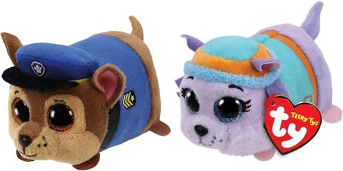 Ty - Knuffel - Teeny Paw Patrol - Chase & Everest