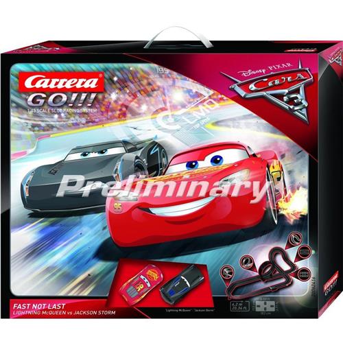 Carrera GO!!! Disney/Pixar Cars 3  Fast Not Last - Racebaan