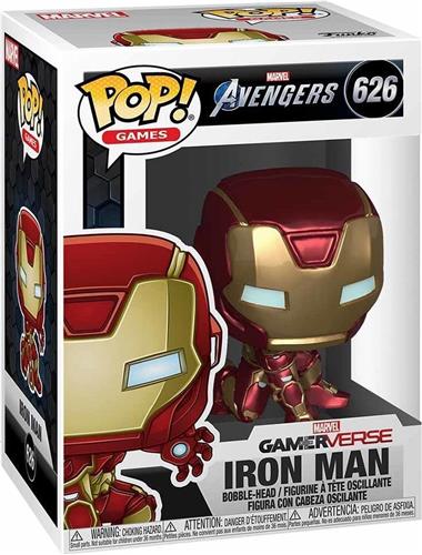 Pop Marvel: Avengers Game - Iron Man (Stark Tech) - Funko Pop #626