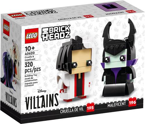 LEGO Disney Brickheadz 40620 - Cruella & Maleficent