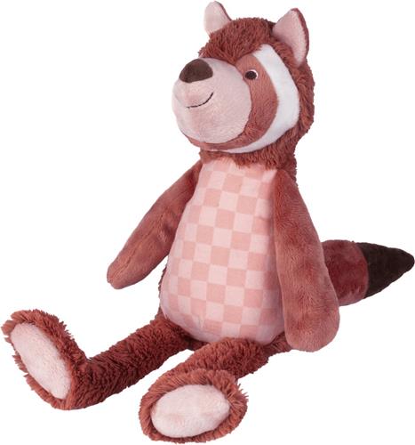 Happy Horse Rode Panda Pien Knuffel 36cm - Roestbruin/Roze - Baby Knuffel