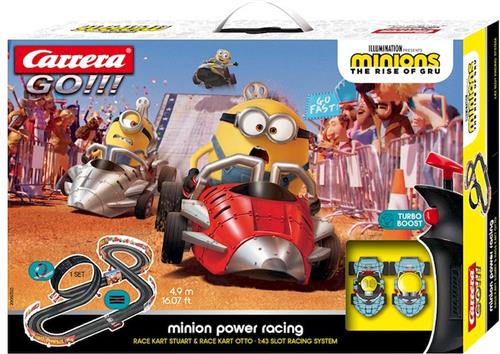 Carrera 62523 GO Set Minions - Yellow Racing | Carrera Go Sets