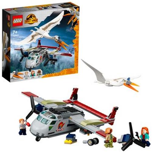 LEGO Jurassic World Quetzalcoatlus Vliegtuighinderlaag - 76947