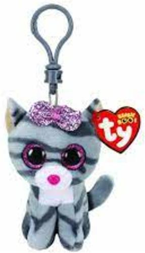 TY Beanie Boo's Clip Kiki Cat 7 cm