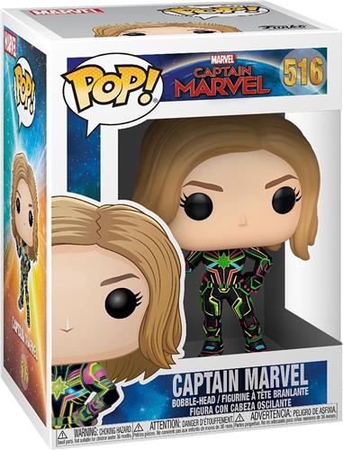 Funko Pop! Captain Marvel with Neon Suit