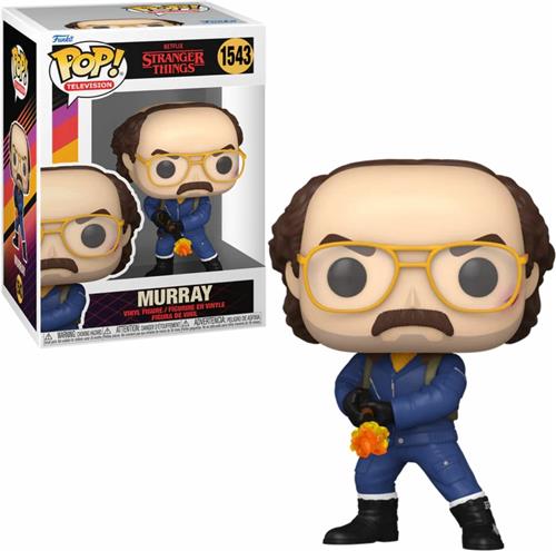 Funko Pop! TV: Stranger Things - Murray with Flamethrower