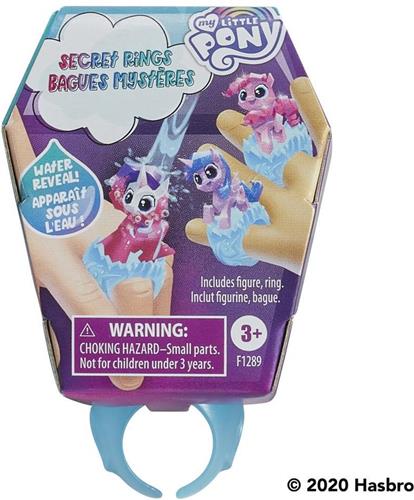 My Little Pony Mystery Rings - 1 exemplaar - 3,5 cm - speelgoed met door water geactiveerde verrassing, Ring