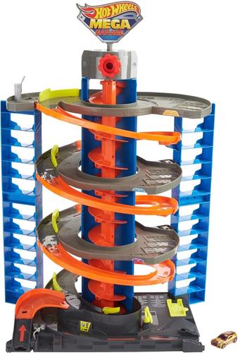 Hot Wheels City Mega Garage - Speelgoed auto racebaan