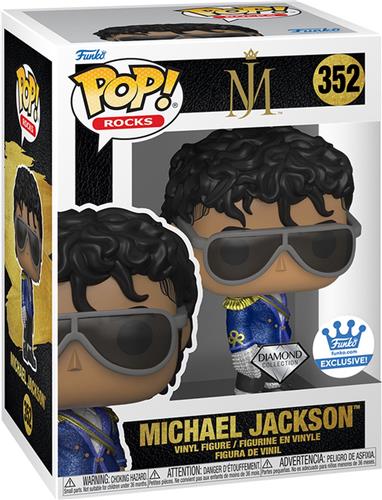 Funko Pop! Rocks: Michael Jackson (1984 GRAMMYS) Diamond Exclusive Special Edition