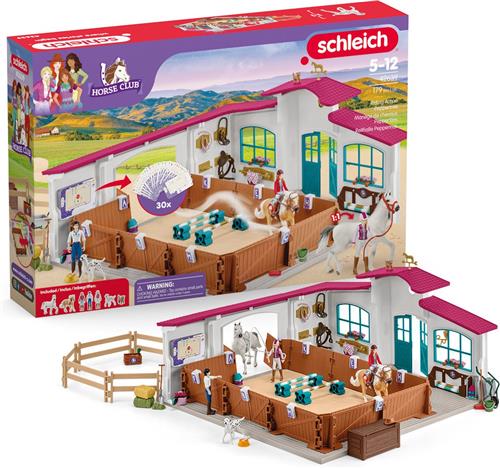 schleich HORSE CLUB Rijhal Peppertree - Paardentraining - Paardenspeelgoed - 42639