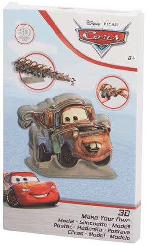 Disney Cars 3D DIY - Disney maak je eigen 3D-figuur - Disney Cars