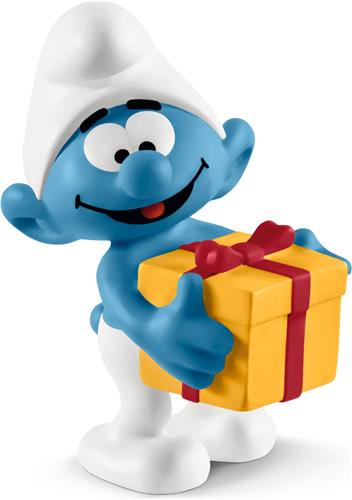 schleich de Smurfen - Smurf met cadeau - 20816