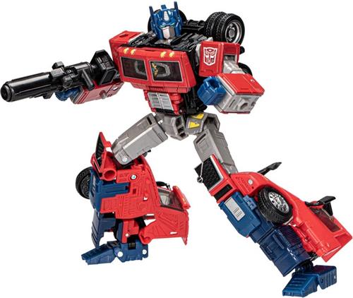 Hasbro Optimus Prime Vnr Volvo Transformers 17 Cm Figuur Rood