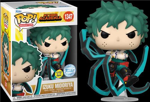 Funko Pop! My Hero Academia: Season 5 - Izuku Midoriya with Blackwhip #1347 Glow in the Dark Exclusive