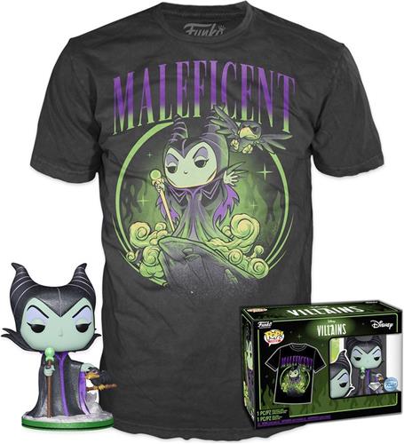 Funko Pop! Disney: Villains - Maleficent Excusive Tee Box (Size M)