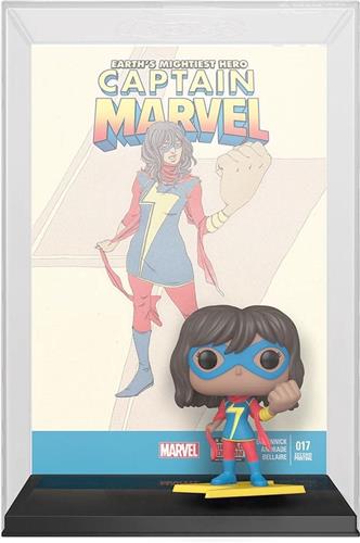 Funko Captain Marvel - POP! Comic Cover Kamala Khan 9 cm Verzamelfiguur - Multicolours