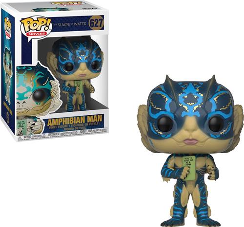 Pop Shape of Water Amphibian Man with Card Vinyl Figure