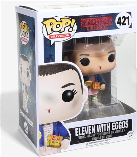 Funko Pop! Stranger Things #421 Eleven With Eggo - Verzamelfiguur