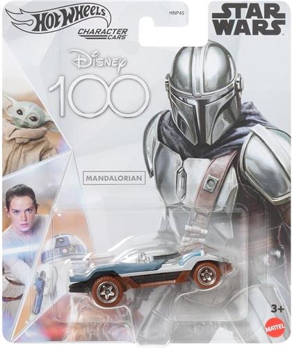 Hot Wheels Disney 100 Years Star Wars Manalorian Character Car 2023 Release