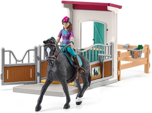 Schleich Horse Club Paardenbox met Lisa en Storm 42709 Exclusief