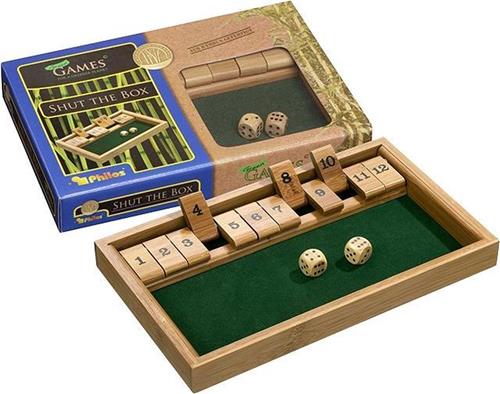 Shut the Box 12er Bambus