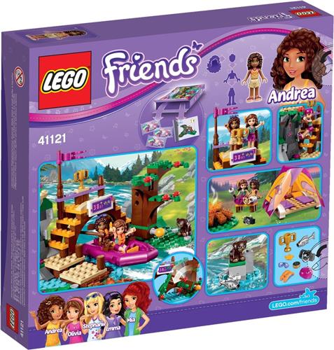 LEGO Friends Avonturenkamp Wildwatervaren - 41121