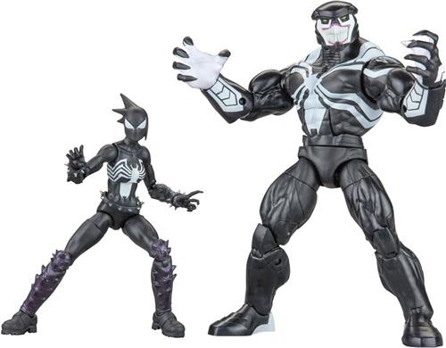 Hasbro Venom - Venom: Space Knight Marvel Legends 2-Pack Mania & Venom Space Knight 15 cm Actiefiguur - Multicolours