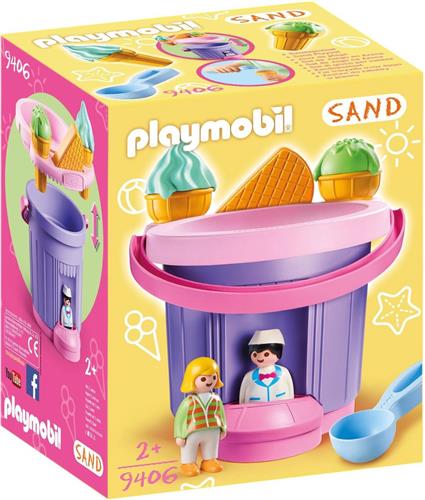 PLAYMOBIL Zandemmer ijssalon - 9406