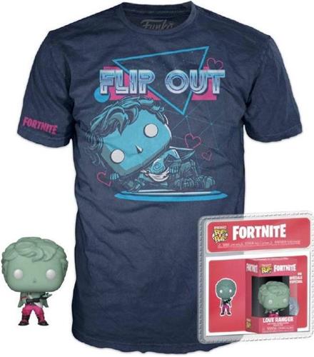 Funko Pocket Pop! & T-Shirt Fortnite Love Ranger - Size XL