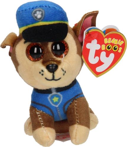 Ty Beanie Paw Patrol Chase sleutelhanger