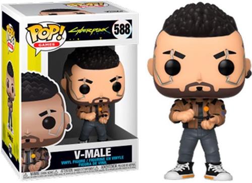 Funko Pop! Games: Cyberpunk 2077 - V-male Collection Figure Adults And Children