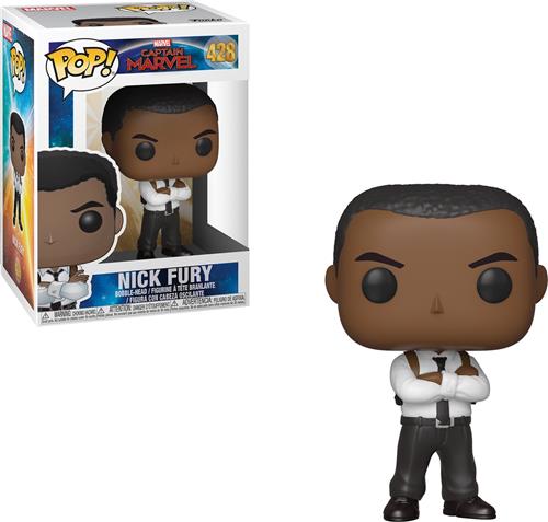 FUNKO Pop! Vinyl: Captain Marvel - Nick Fury (Suit) Verzamelfiguur Volwassenen en kinderen