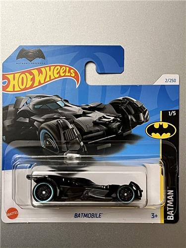 HOT WHEELS BATMOBILE 02/250 1:64 ZWART