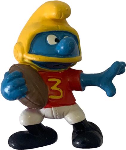 Smurf Figuurtje - American Footbal figuurtje - 20132 - 6 cm - Schleich