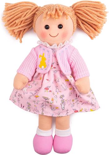 Bigjigs babypop stoffen pop Ella 30cm