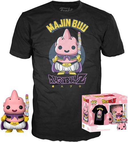 Funko Pop! & Tee Box: Dragon Ball Z - Majin Buu #973 Exclusive (Size XL)