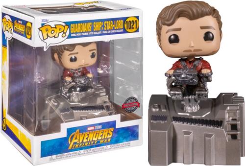 Funko Pop! Marvel: Avengers 3: Infinity War - Starlord in Guardians Ship Diorama Deluxe