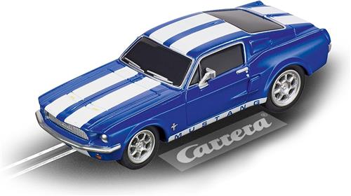 Carrera GO!!! auto Ford Mustang '67 - Racing Blue - Racebaanauto