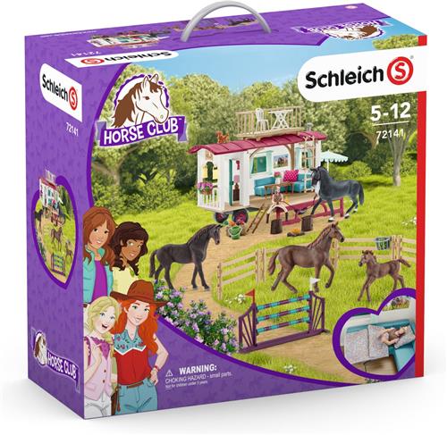 Schleich Horse Club Geheime Training bij de Caravan exclusief 72141