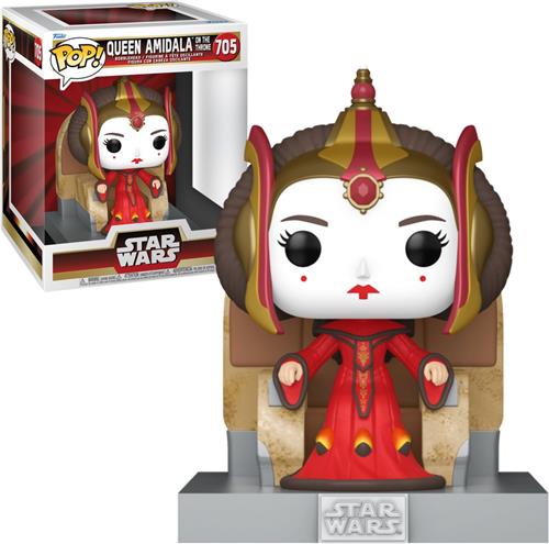 Funko Pop! Deluxe: Star Wars: Episode I - The Phantom Menace 25th Anniversary - Amidala on Throne