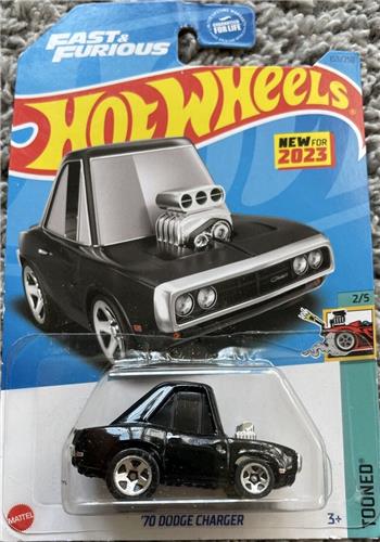 HOT WHEELS '70 DODGE CHARGER 153/250 HW TOONED (1:64)