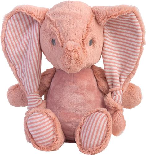 Happy Horse Olifant Emily Knuffel 34cm - Roze - Baby knuffel