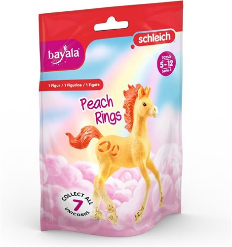 Schleich Bayala Peach Rings verzamel eenhoorn 70730